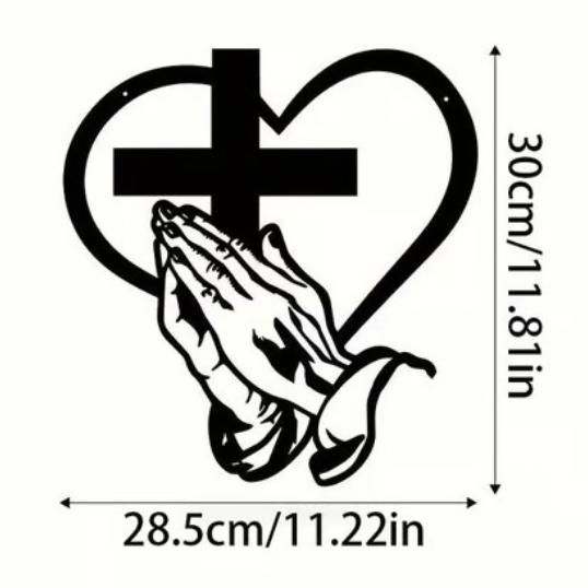 FaithHeart – Spirituel Væggkunst Med Mening