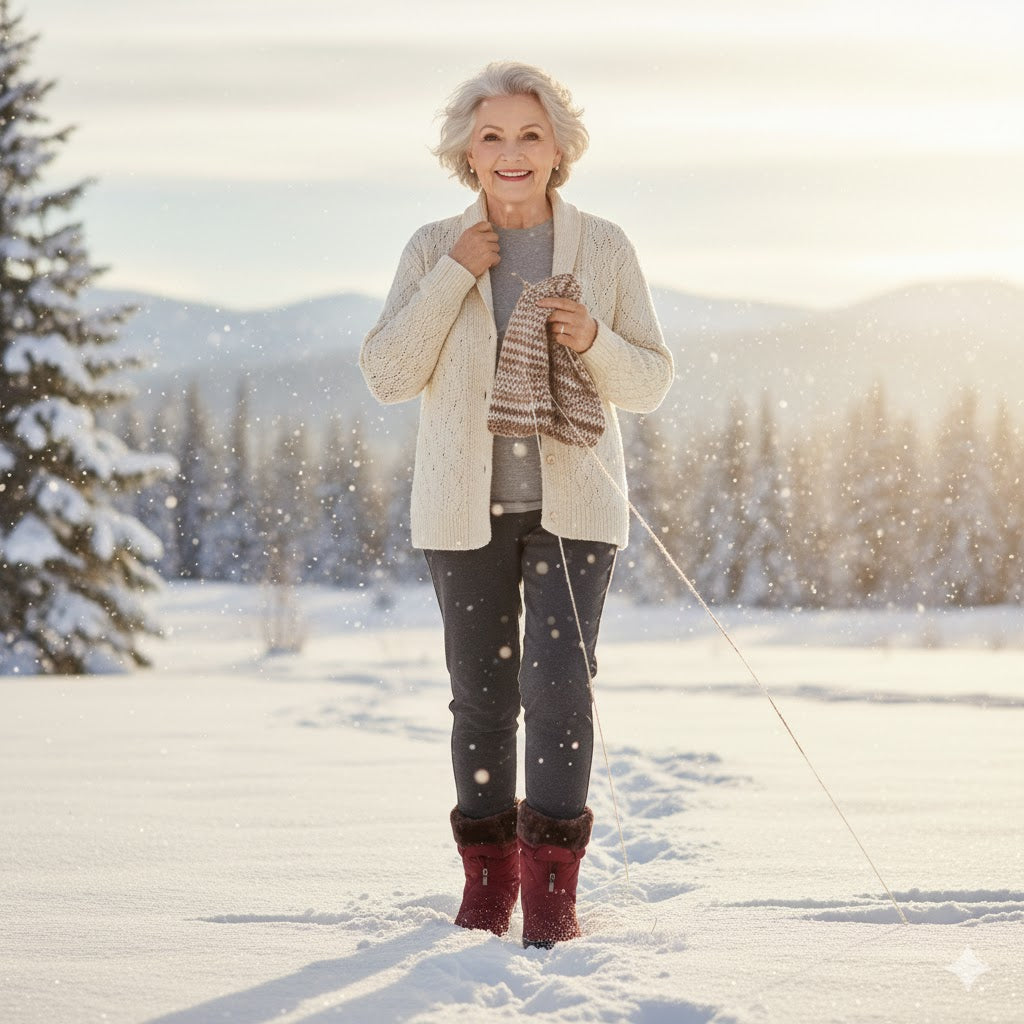 Aurora™: Vinter Sneaker-Støvler med Plysfor