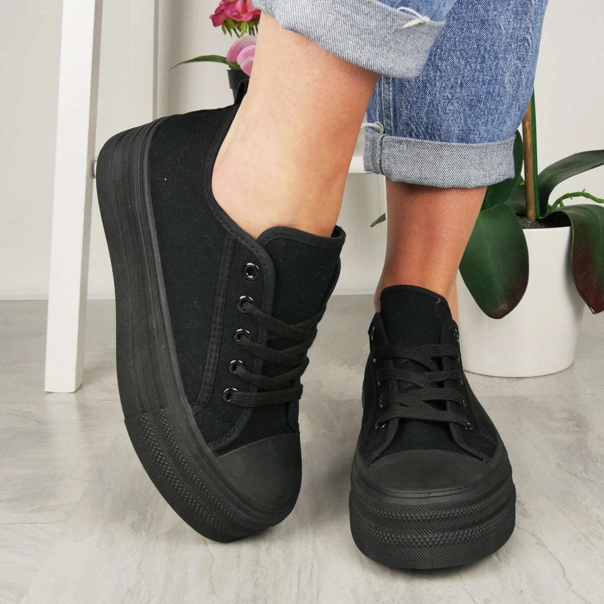 Skyhøj Komfort Sneaker