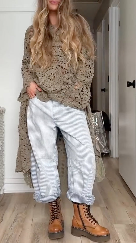 Boheme Hæklet Kimono