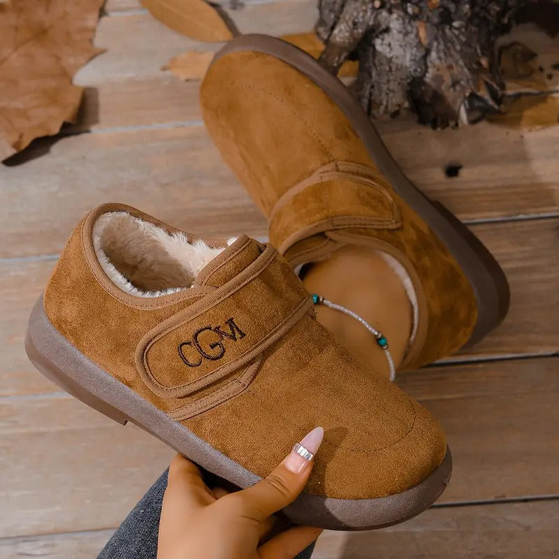 Luna™ – Varm Komfort Støvle med Velcro