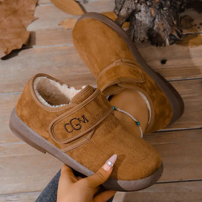 Luna™ – Varm Komfort Støvle med Velcro