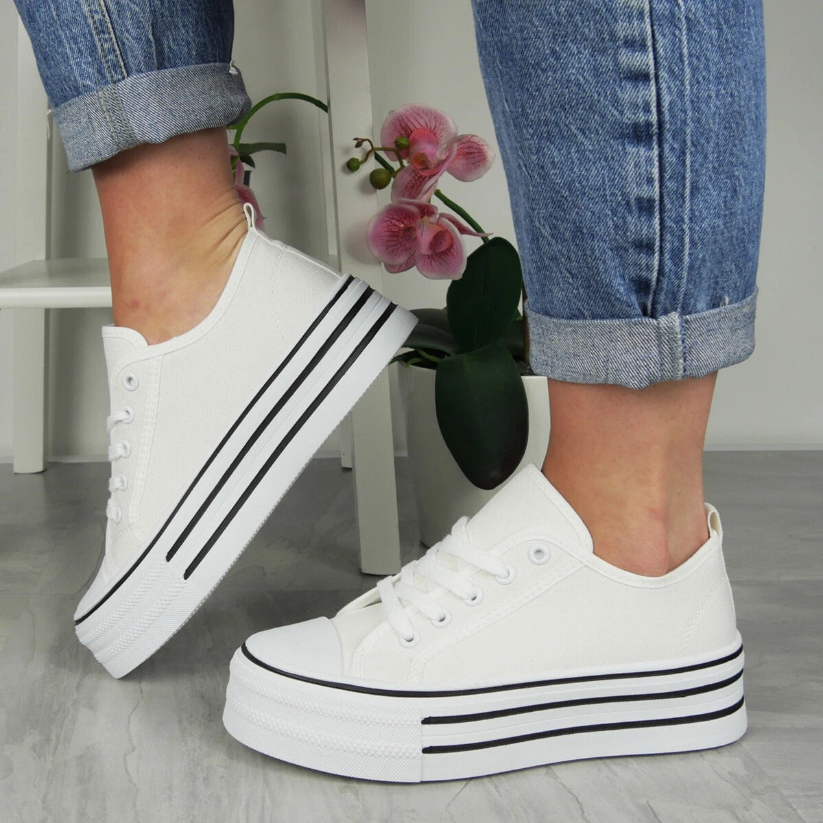 Skyhøj Komfort Sneaker