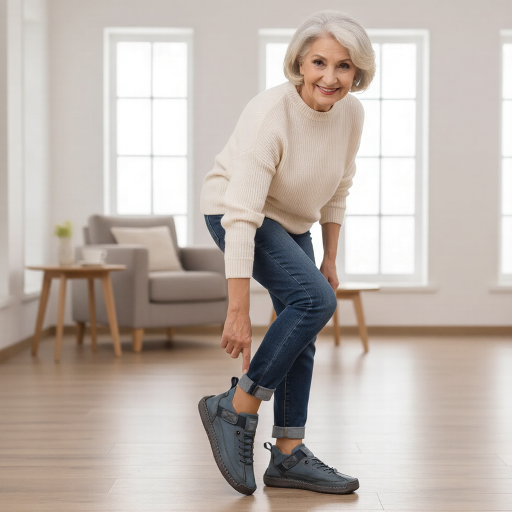 ComfortStride Premium Læderstøvler