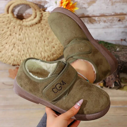 Luna™ – Varm Komfort Støvle med Velcro