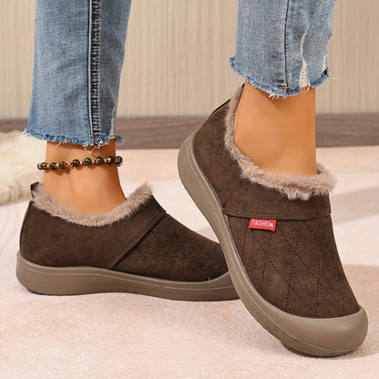 Cozy Cloud Slip-On Damestøvler