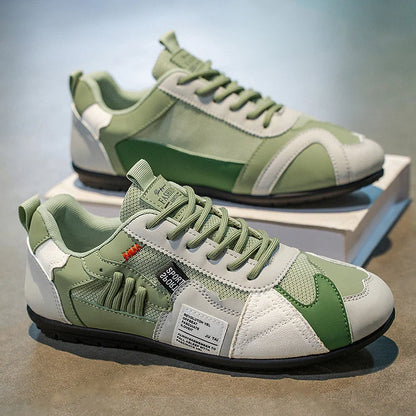 StreetFlex™ – Patchwork Herresneakers med Moderne Design