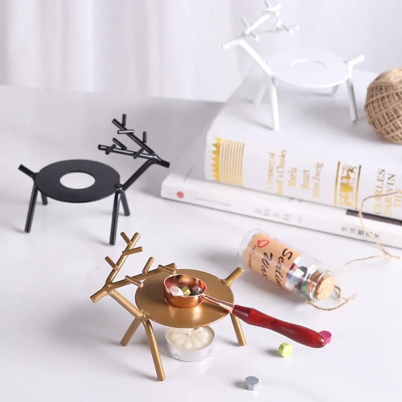 Reindeer™ – Moderne Juledekoration i Metal til Planter og Lys