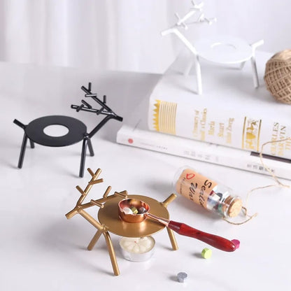 Reindeer™ – Moderne Juledekoration i Metal til Planter og Lys