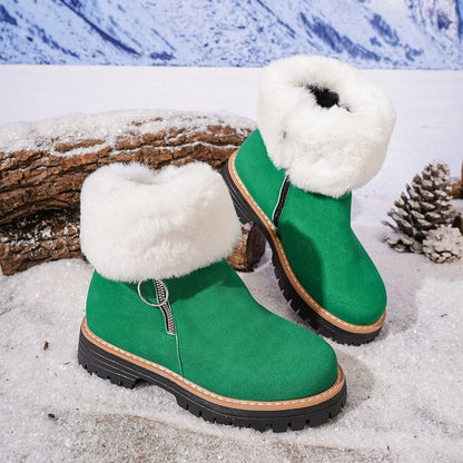 Aria™ – Vinterstøvler med Fleecefor og Lynlås