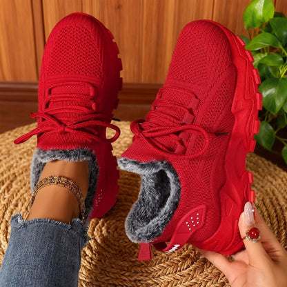 Nadia Sneakers med Fleecefoer