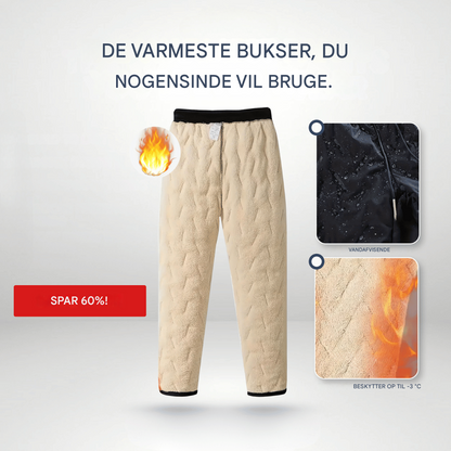 PolarPants™ | Varmende Fleece Termobukser – Unisex Komfort