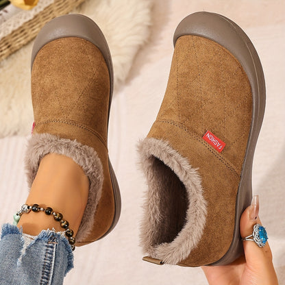 Cozy Cloud Slip-On Damestøvler