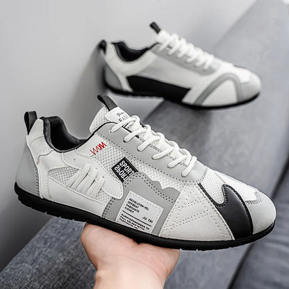 StreetFlex™ – Patchwork Herresneakers med Moderne Design