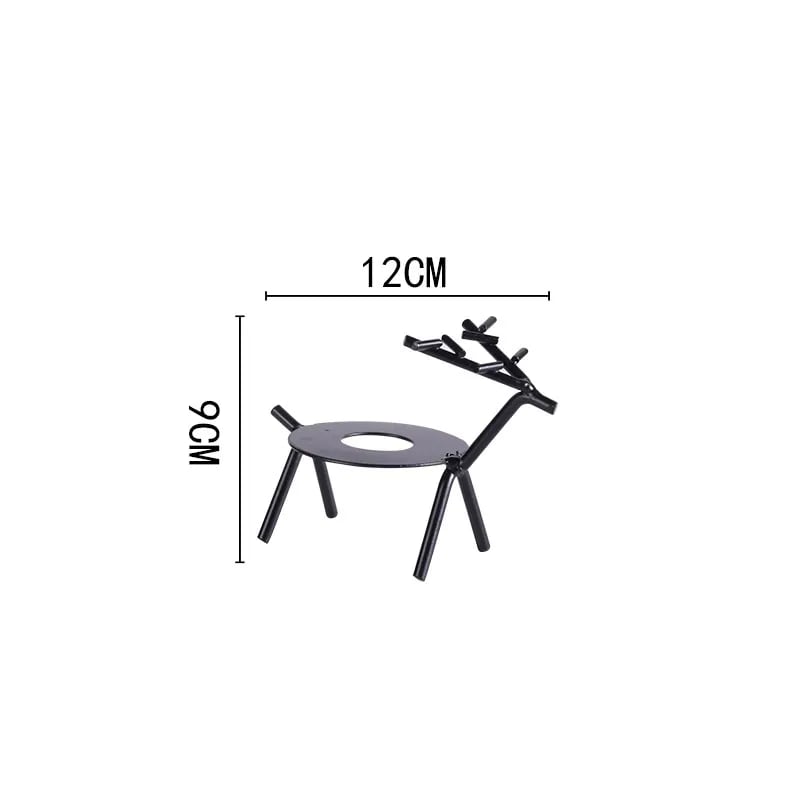 Reindeer™ – Moderne Juledekoration i Metal til Planter og Lys