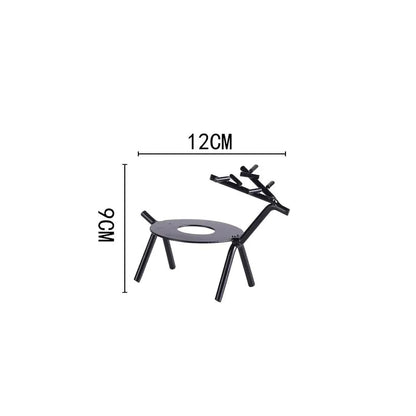 Reindeer™ – Moderne Juledekoration i Metal til Planter og Lys