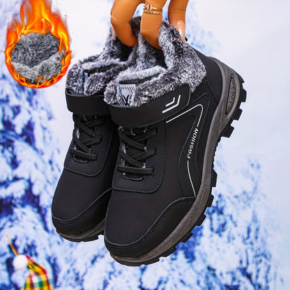Lunaris™ – Varme og Vandafvisende Vinter Ankelstøvler til Kvinder