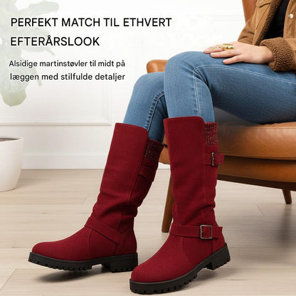 VelvetStride – Elegante Slouchy Boots